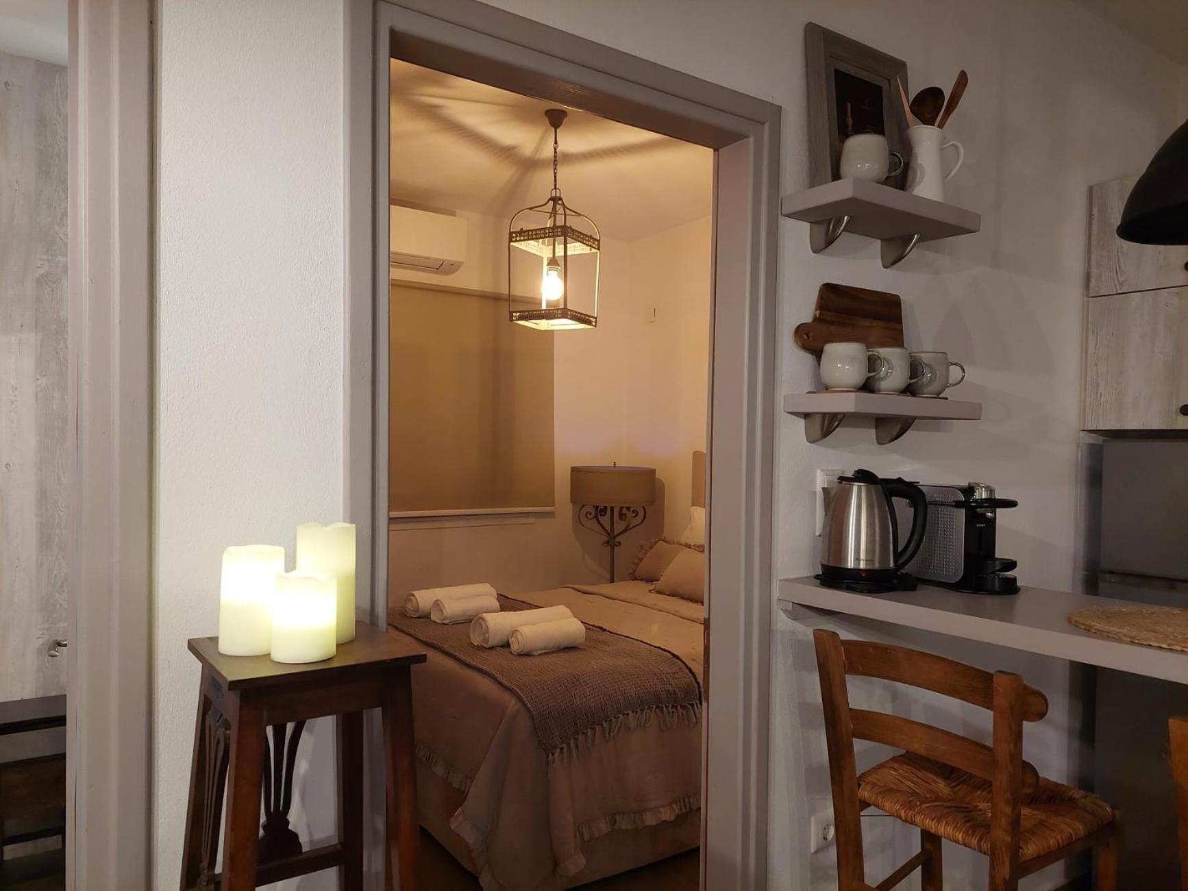 Maya Apartments, Modern And Convenient Apartments With Private Parking İskados Dış mekan fotoğraf