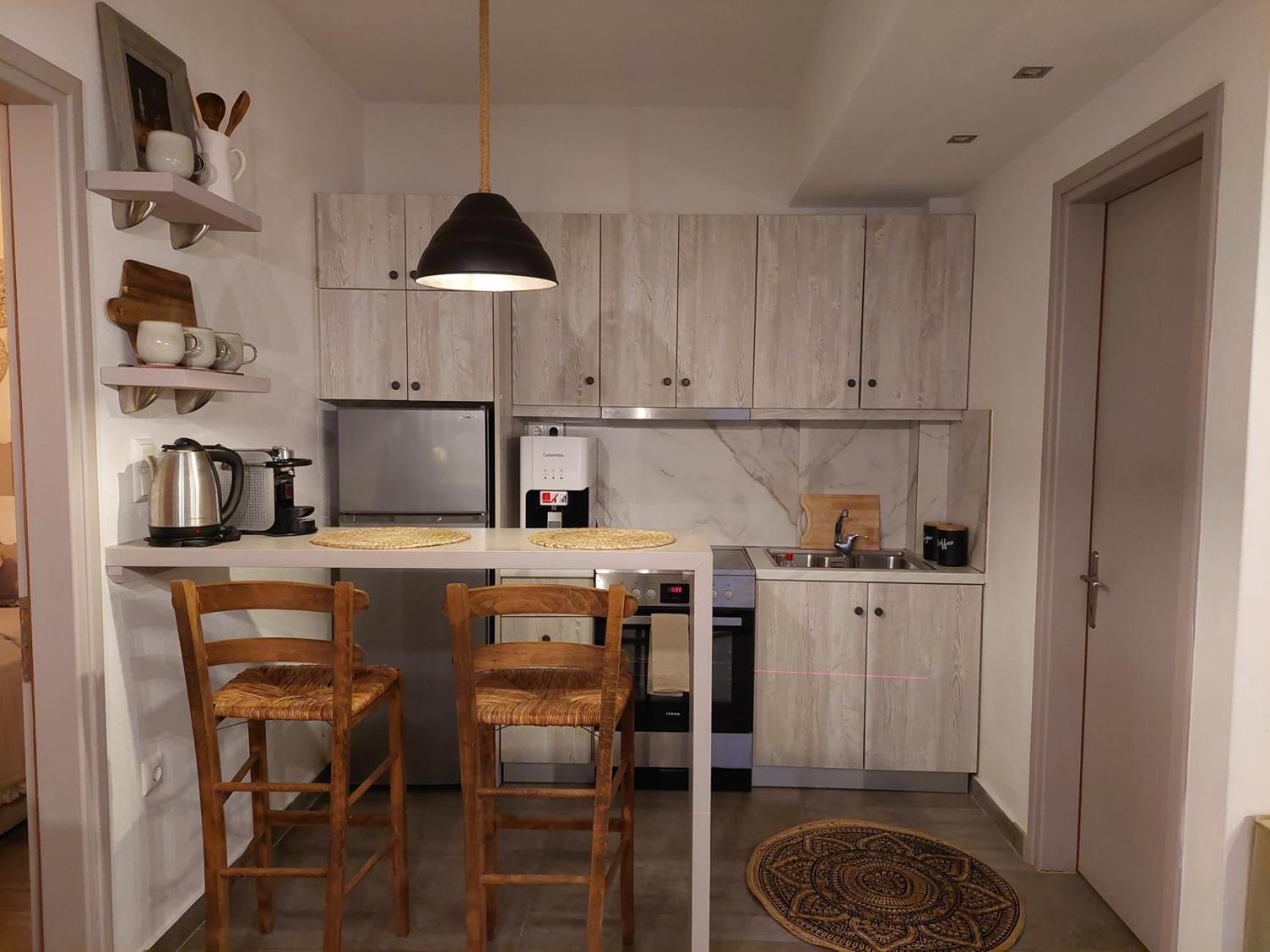 Maya Apartments, Modern And Convenient Apartments With Private Parking İskados Dış mekan fotoğraf