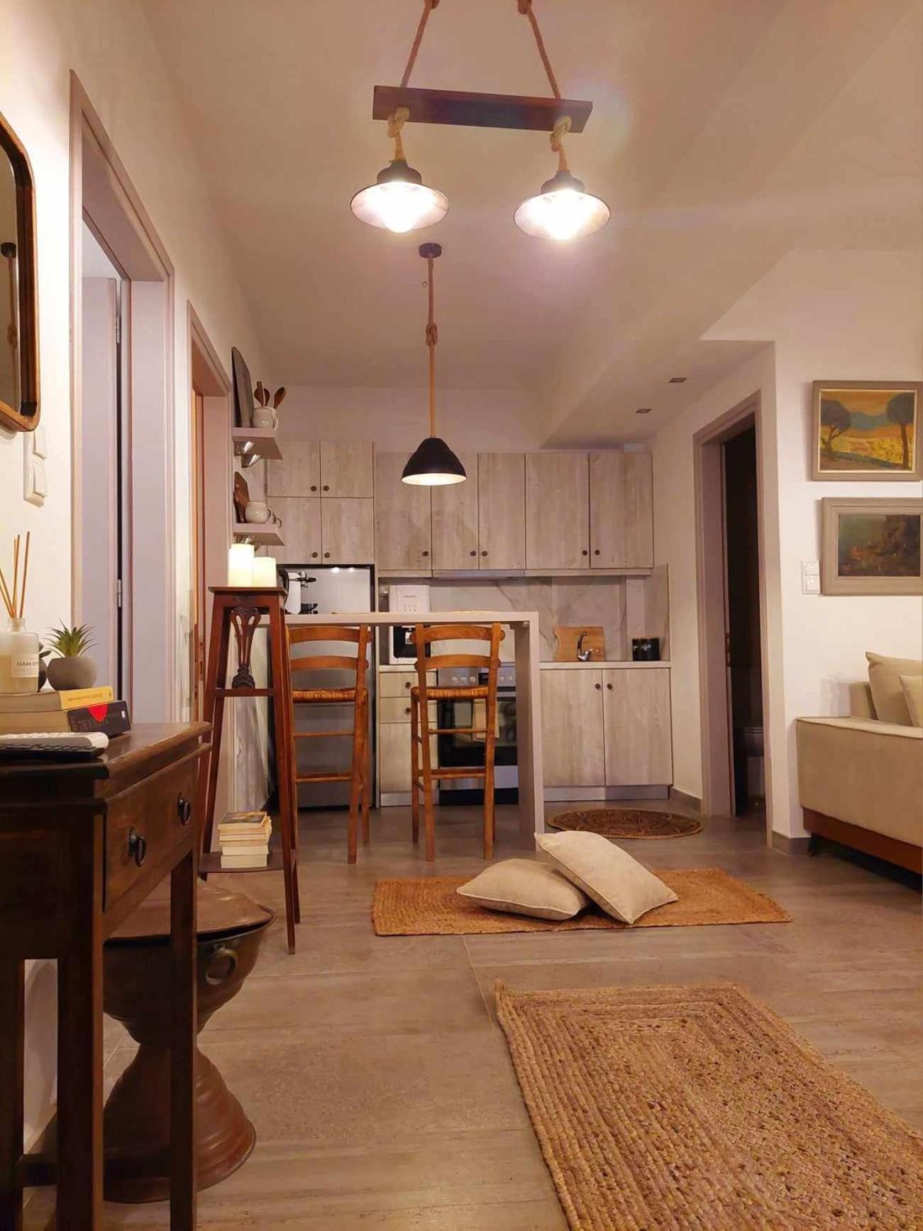 Maya Apartments, Modern And Convenient Apartments With Private Parking İskados Dış mekan fotoğraf