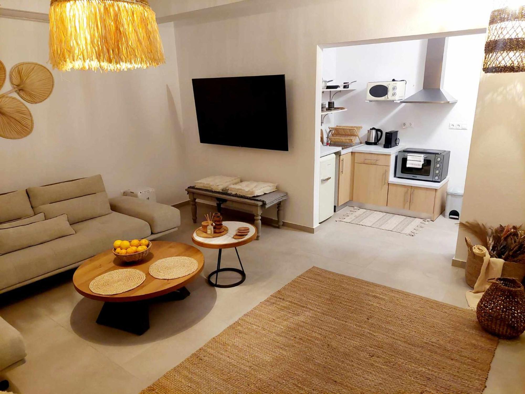 Maya Apartments, Modern And Convenient Apartments With Private Parking İskados Dış mekan fotoğraf